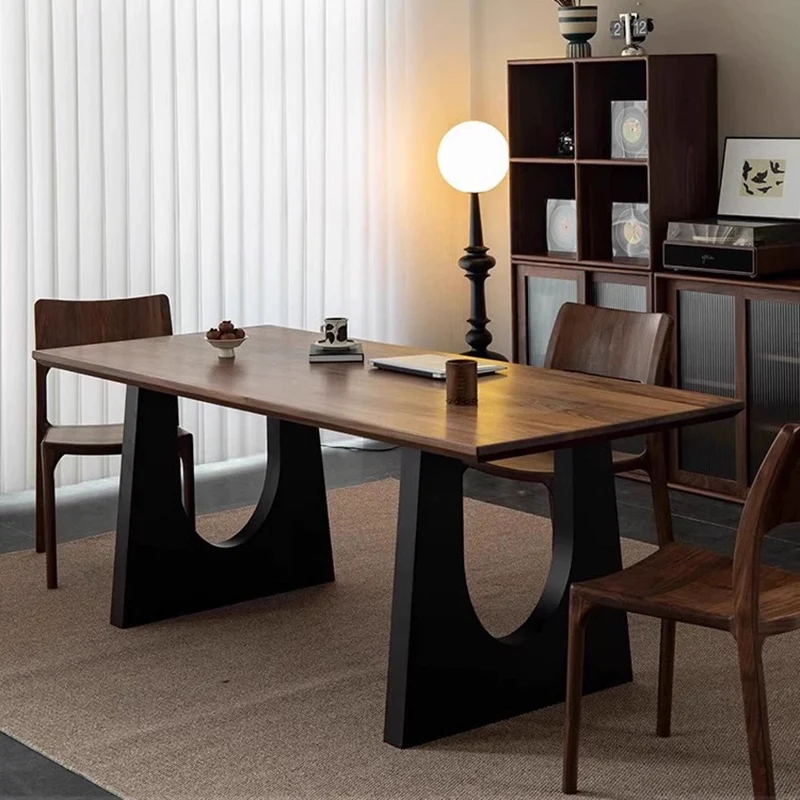 Nordic Solid Wood Office Desks American Living Room Creative Designers Office Desks Villa Home Furniture Bureau De Chambre FYOD