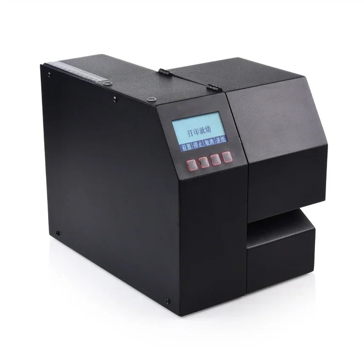 New Arrival Ribbon Saved Clothe Approved Certificate Single Sheet Tag Barcode Label Printer Business Card Single Tag Printer