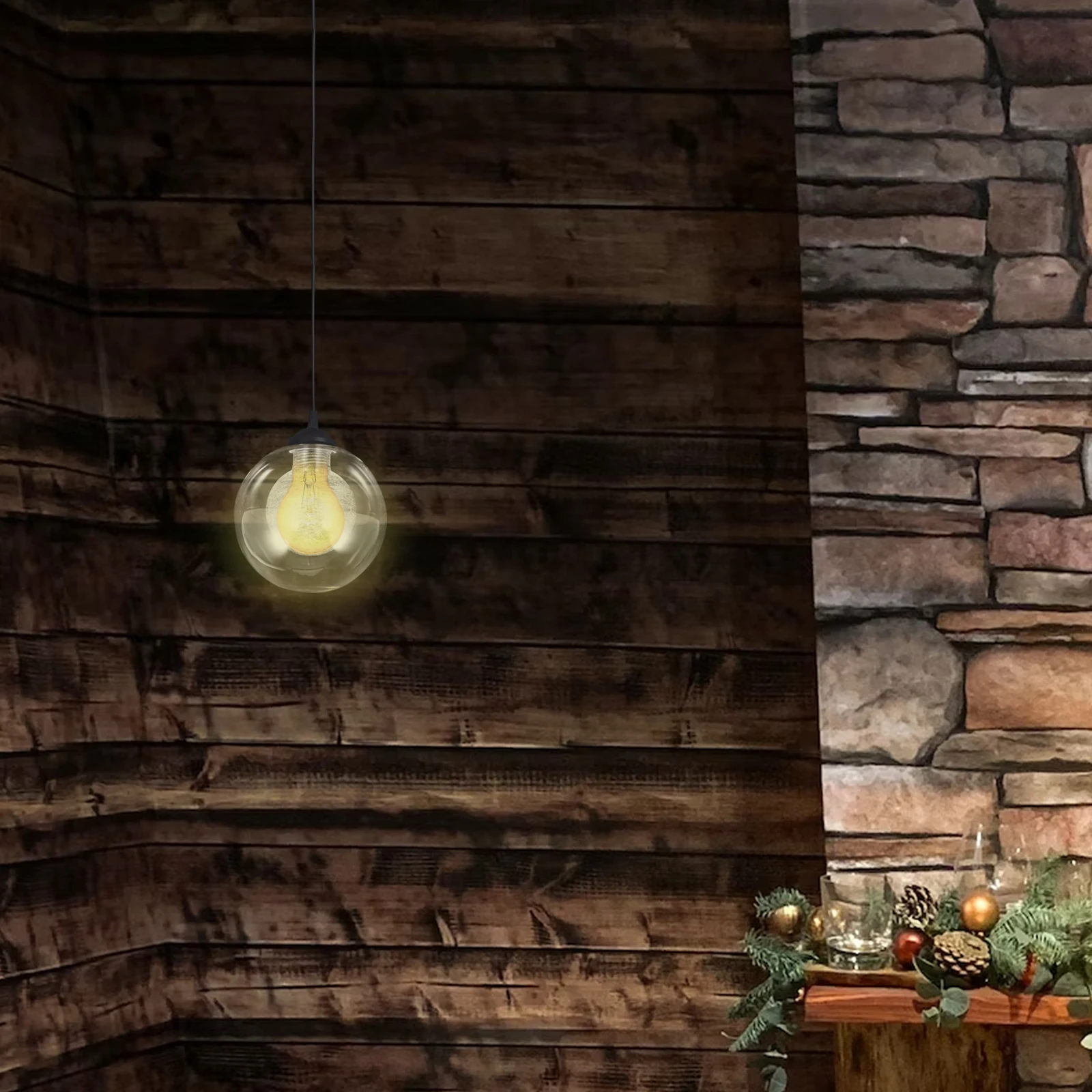 

Glass Lamp Shade Replacement Lamp Cover Indoor Pendant Ceiling Wall Light Fixture Globe Lampshade Decorative Glass Shade