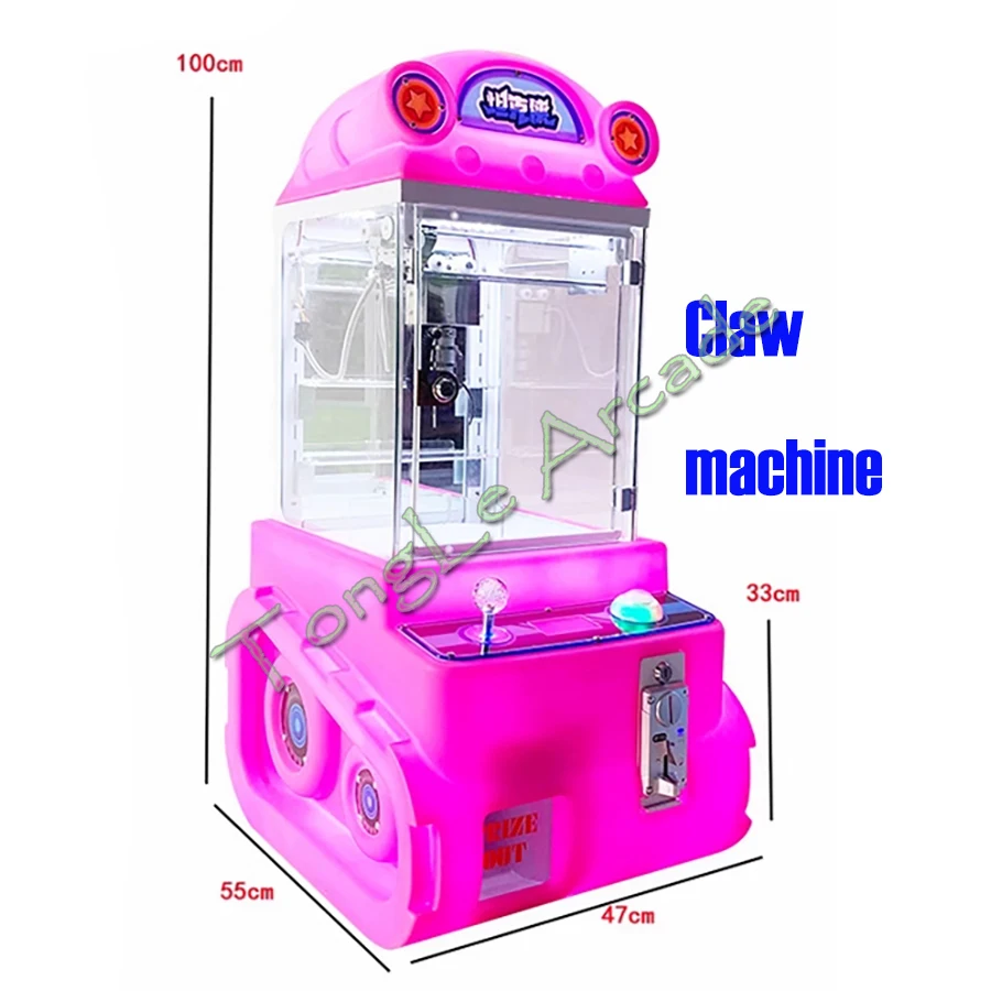 

Tank Hero Clip Gift Machine, LED Mini Toy Claw Crane Game Machine for Carnival, Arcade Grabber, Coin Operated, KTV, Cinema