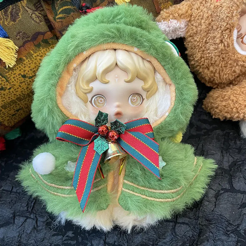 Tylko ubranka dla lalek pasują do serii lalek Sp Light Weaving Garden, zestaw ubranek dla lalek, peleryna na choinkę do przebierania.