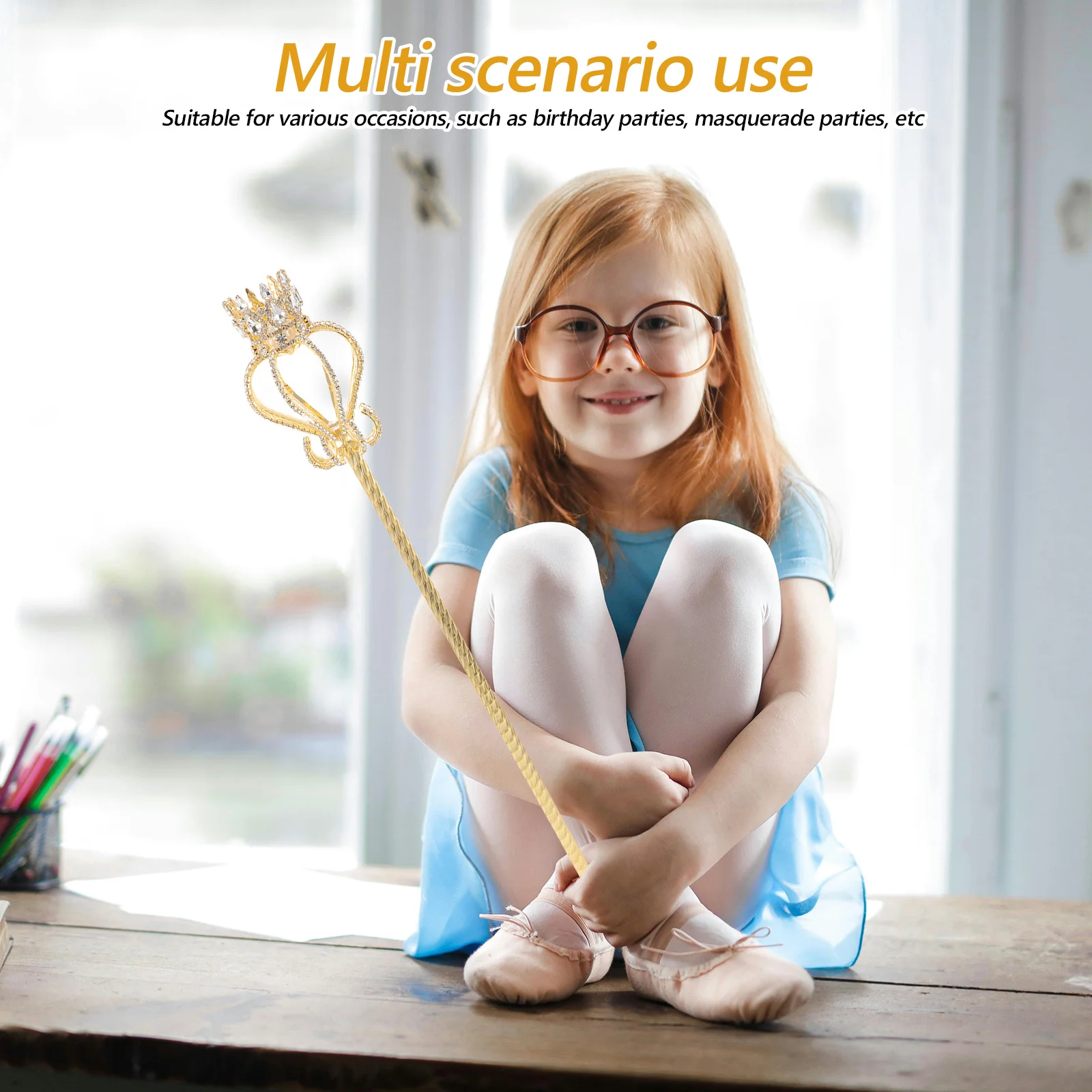 

Стразы Сказочная палочка, костюм принцессы, реквизит, украшение для дня рождения, долговечный сверкающий аксессуар