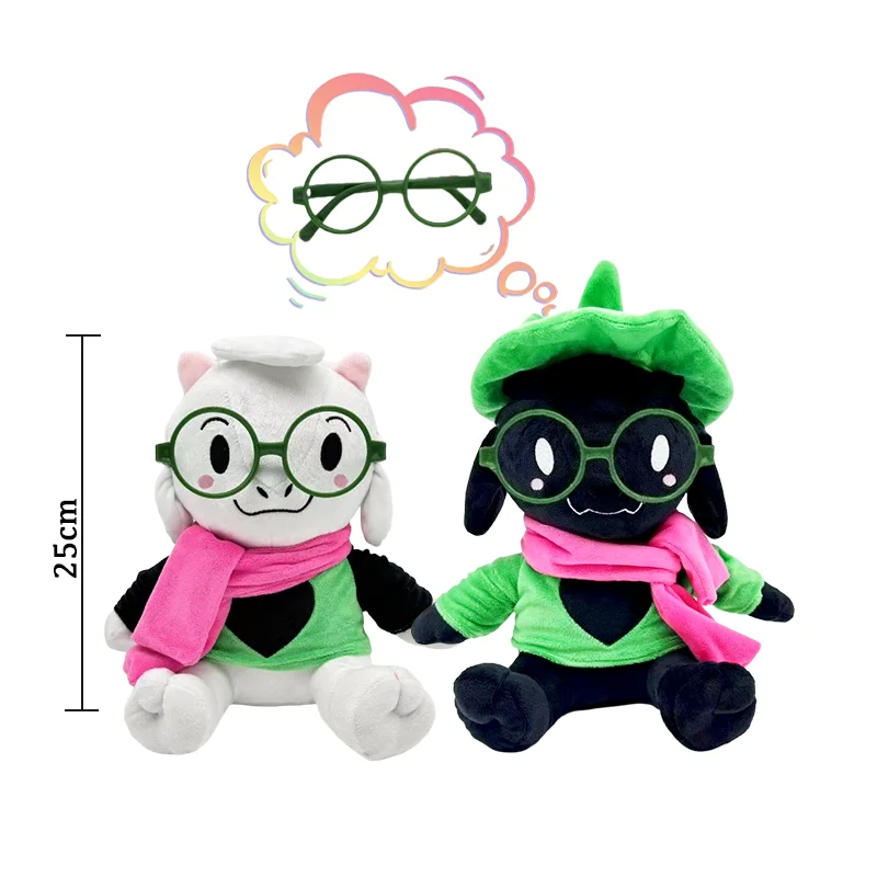 TreasuringU 2026 Neue Deltarunes Plüschtiere Kawaii Ralsei Plüsch-Stofftiere Tenna Puppe mit Wechselkleidung Geburtstagsgeschenke
