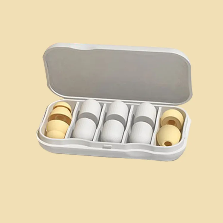 Ultra Comfortable Professional Noise Reduction Sleeping Earplugs Strong Soundproof Waterproof for Adult Swim and Rest
