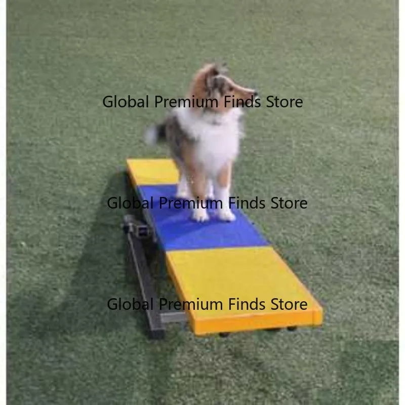 Pet Teeter-Totter Competition Level Pet Dog Up and Down Obstacles Dog Teeter Agility Competition Sport