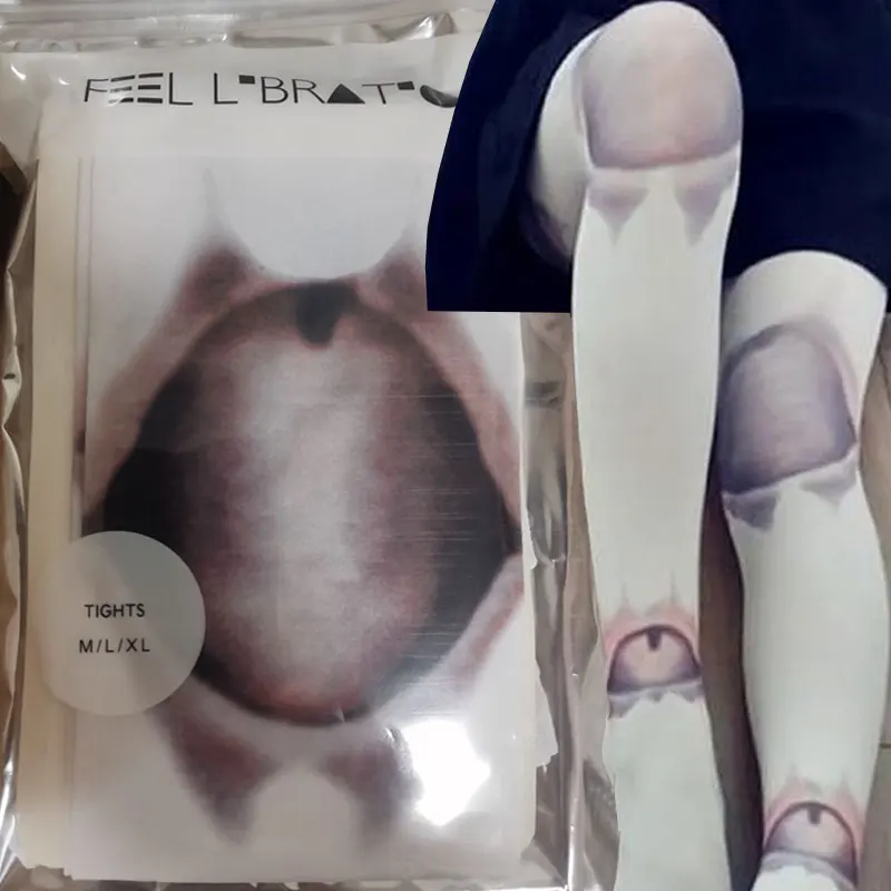 

Y2k 80D колготки с принтом татуировки готическая Лолита носки в стиле Харадзюку мягкие милые колготки для девочек Хэллоуин вечерние кукольный стиль костюм реквизит