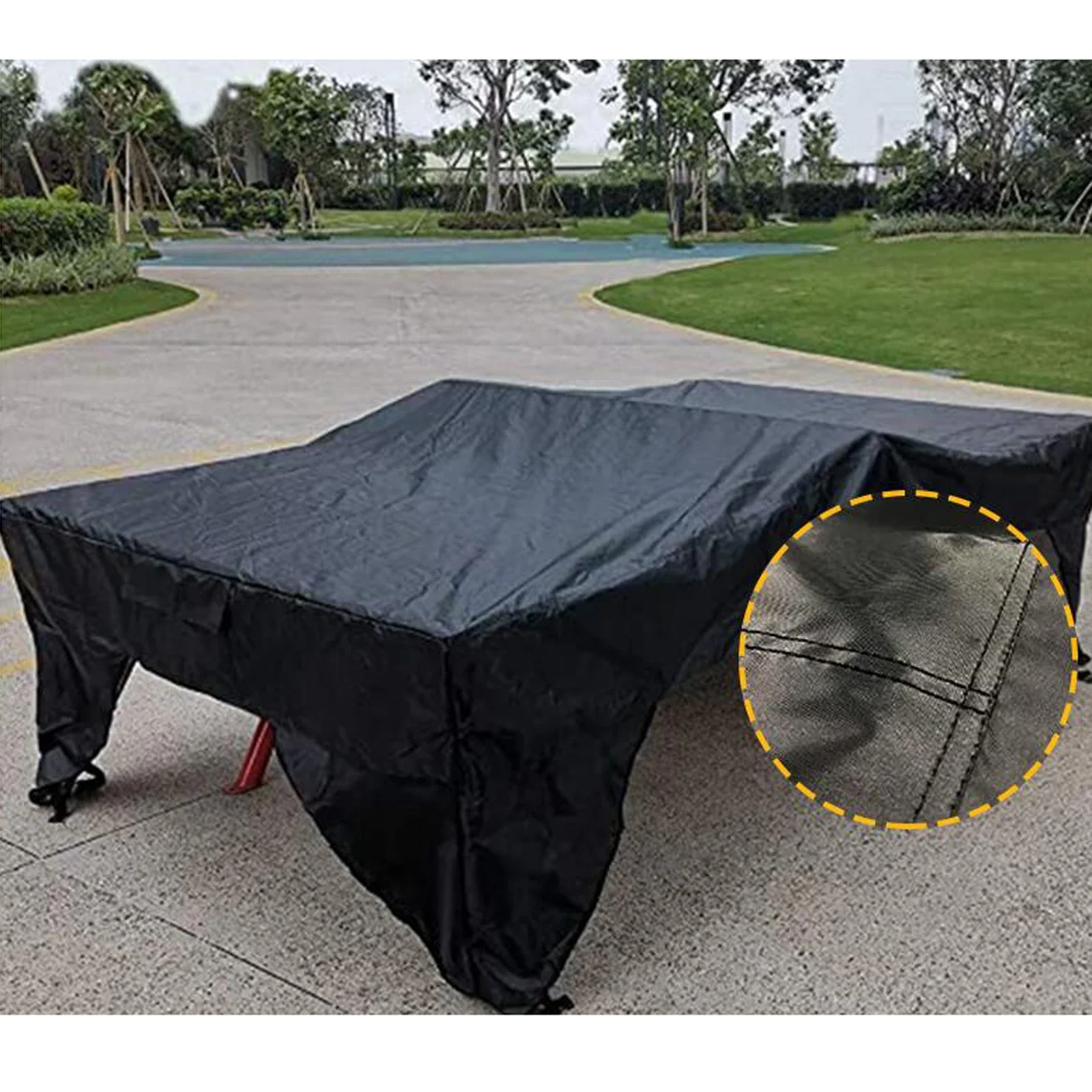 Ping Pong Table Cover Waterproof Dust Cover  Weather Protective Cover Rainproof Tennis Tablecloth Cover  Indoor Outdoor