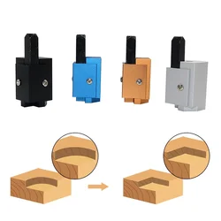 Right Angle Punch Chisel DIY Wood Carving Corner Chisel Square Hinge Recesses Mortising Template Kit Right Angle Carving Chisel