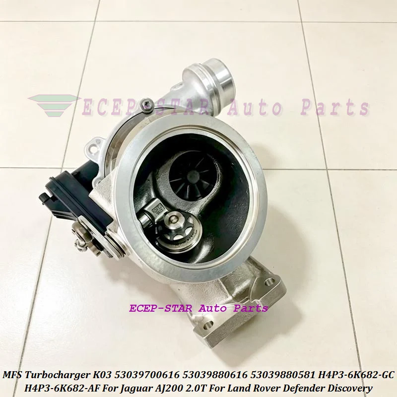 MFS Turbo K03 53039700616 53039880616 53039880581 H4P3-6K682-GC H4P3-6K682-AF For Jaguar AJ200 For Land Rover Defender Discovery