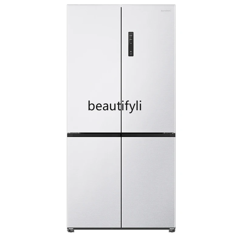 601L cross folio four-door white large-capacity first-level frequency conversion frost-free household refrigerator