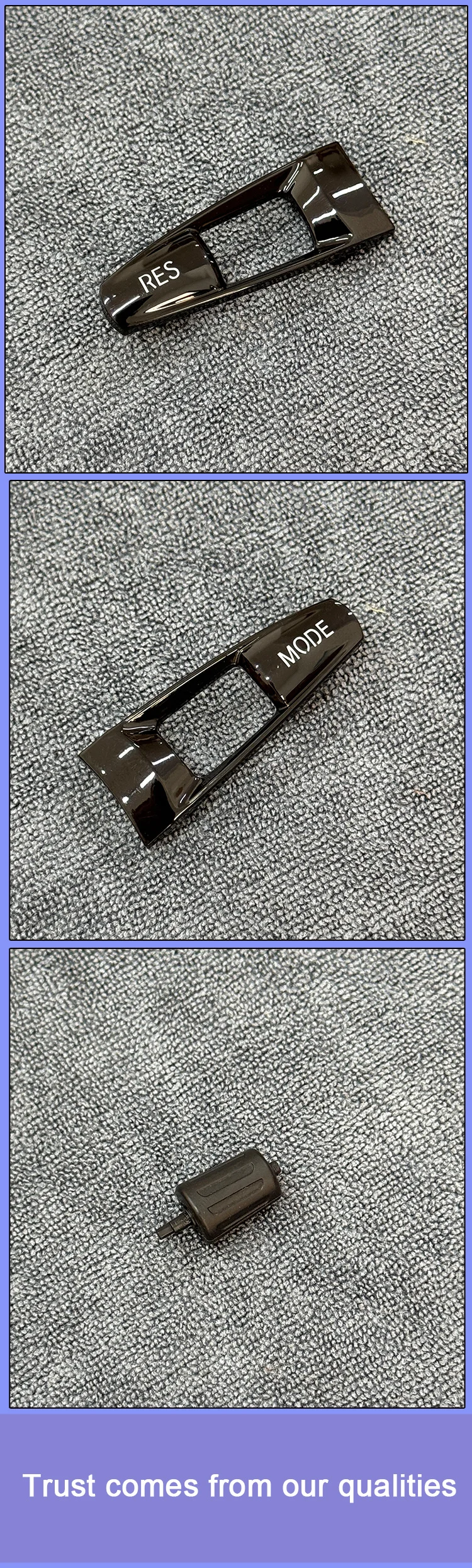 Auto Lenkrad RES MODUS Taste Abdeckung Für BMW F10 F11 F30 F31 F34 F01 F02 F07 F06 F12 F25 F26 F15 F16 M2 M3 M4 M5 X5M X6M – Detail 2