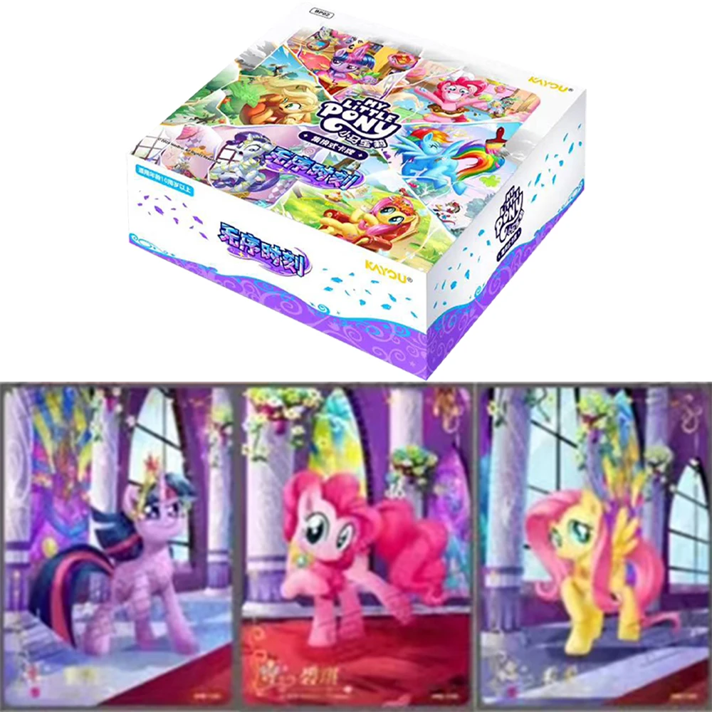 

KAYOU Original My Little Pony Card Moment of Disorder Series Friendship Magic Cute Princess Anime Collectible Card Toys Gift