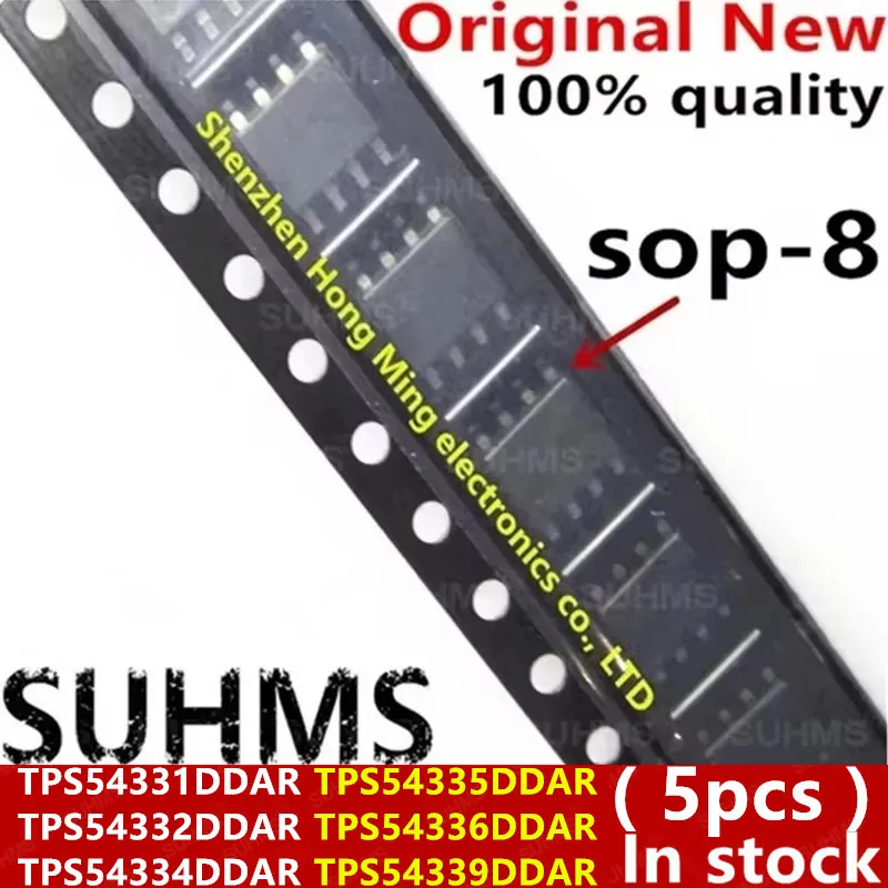 (5piece) 54331 54332 54334 54335 54336 54339 TPS54331DDAR TPS54332DDAR TPS54334DDAR TPS54335DDAR TPS54336DDAR TPS54339DDAR sop-8