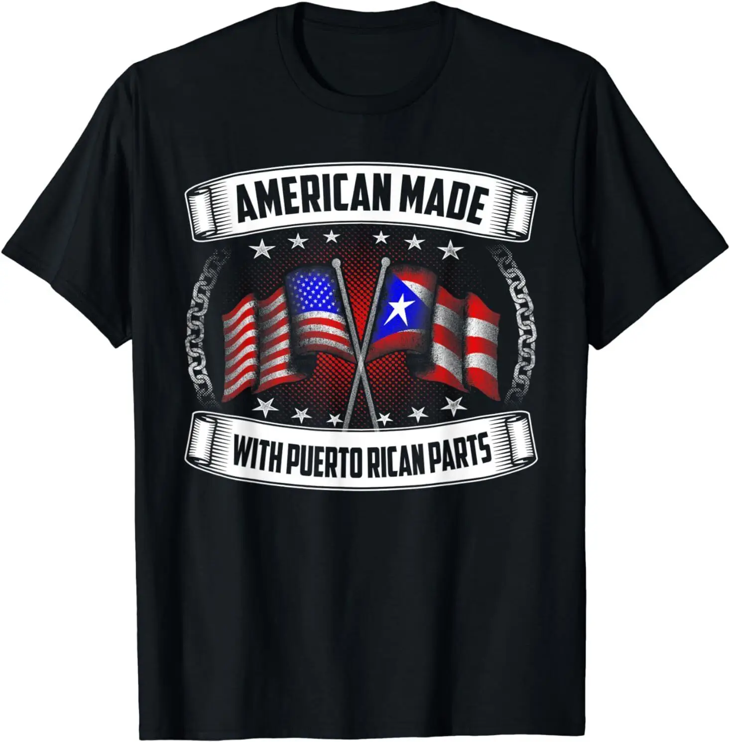 

NEW Puerto Rican American Flag I Am A Proud Puerto Rican Boricua T-Shirt S-3XL