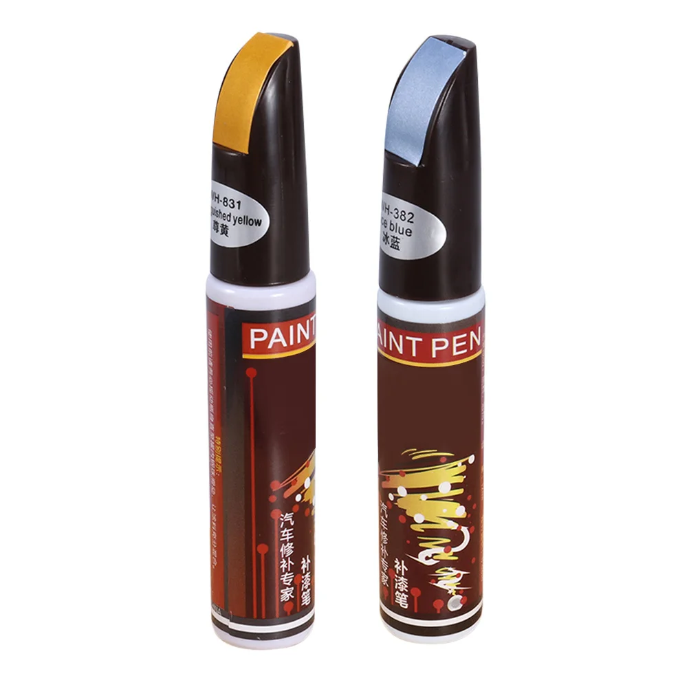 

2Pcs Car Touch Up Paint Pen Automotive Scratch Repair Tool Vehicle Paint Restorer Car Scratch Remover Pen Automotive Accessory