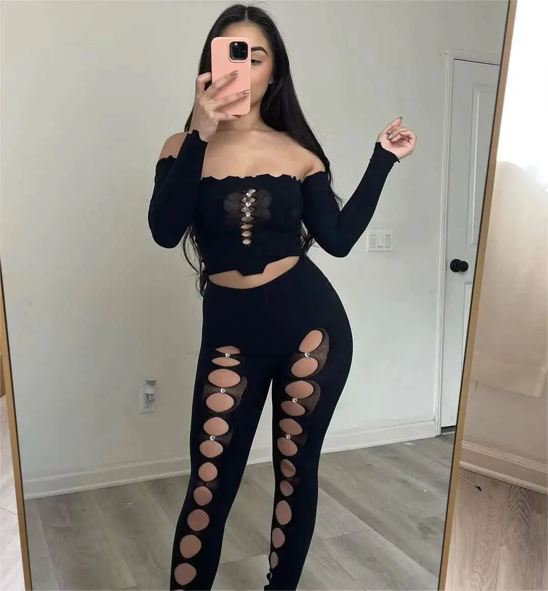 

Хорошее качество, черный, розовый трикотаж, два комплекта женской одежды, весенне-осенние наряды, женские обтягивающие комплекты из двух предметов со штанами