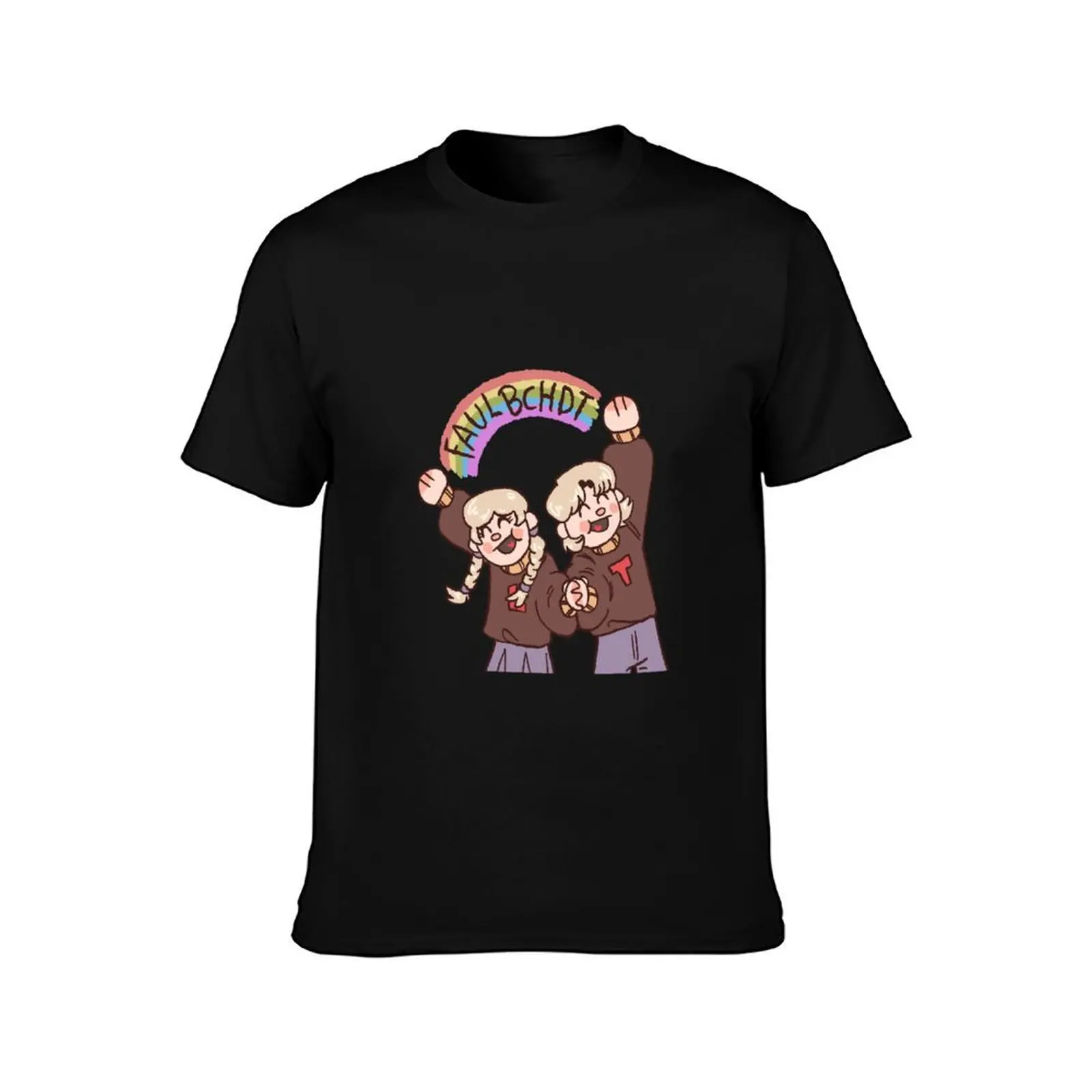 DHMIS - Lily and Todney FAULBCHDT T-Shirt Plus Size Summer Short Sleeve T-Shirt