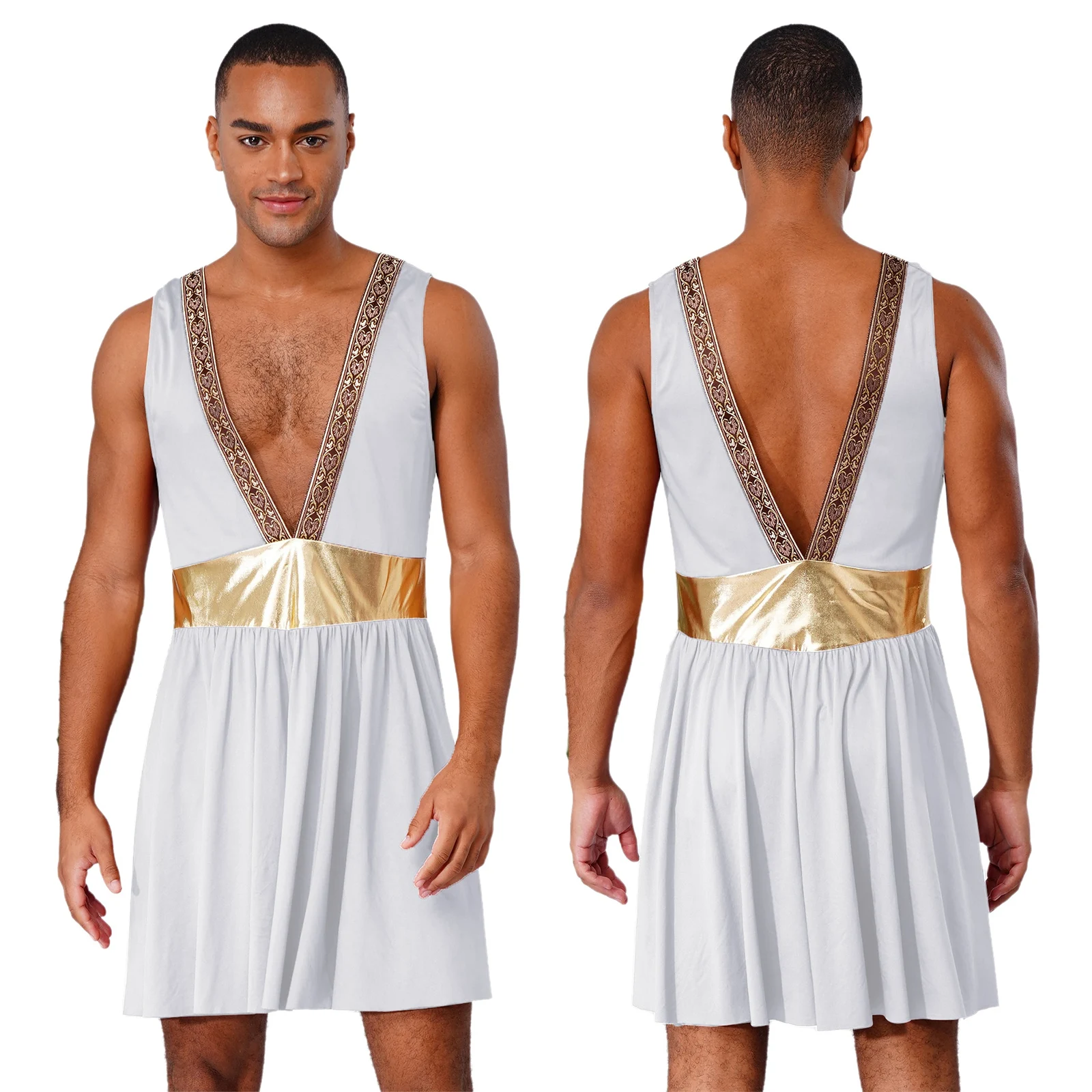 

Карнавал Хэллоуин Древний Рим Воин Солдат Косплей Халат Платье Мужская Карнавальная Тематическая Вечеринка Боевой Рыцарь Наряды Для Ролевых Игр