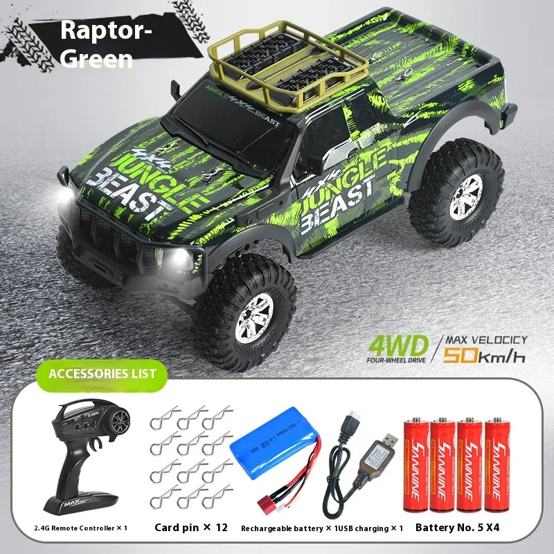 HB Zp1005 Rc Car 1/10 Full Scale 2.4g 4wd Off-road Climbing Racing Akumulatorowe zabawki samochodowe Model dla dorosłych dzieci Prezent urodzinowy