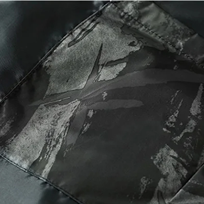 سترة مموهة كاجوال للرجال ، قميص داخلي سميك من القطن مقاوم للرياح ، ملابس خبز دافئة بدون أكمام ، موضة جديدة ، الخريف والشتاء #4