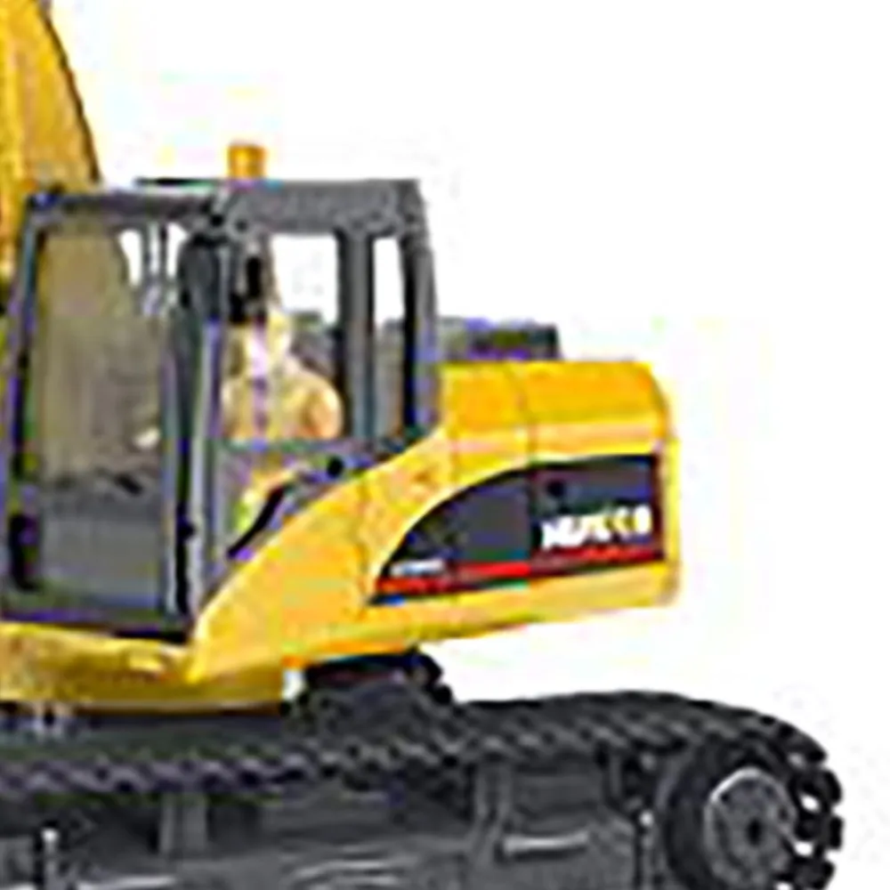 

HUINA 1/14 RC Электрический экскаватор 1535 Экскаватор с дистанционным управлением 15 каналов 2,4G Радио Готовая батарея Звук Световые эффекты Модель игрушки