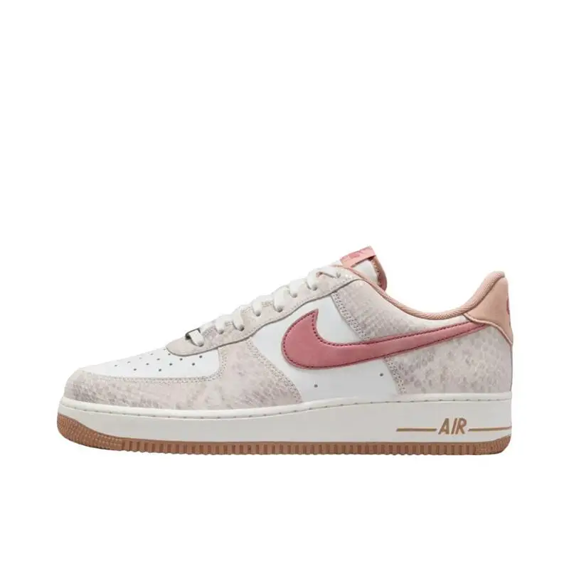 Nike Air Force 1 Men Women Board Shoes Are Comfortable, Versatile, Slip Resistant, Wear-resistant, Shock-absorbing in Black Gray