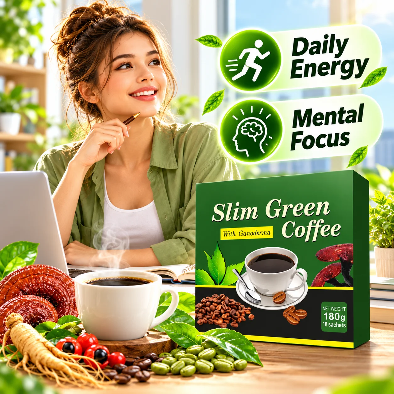 Kawa Slim Green – wspomaga met – Chamomile Tea recenzja i cena