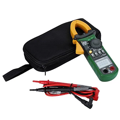 Mastech MS2109A True RMS Digital AC DC Clamp Meter 600A Temp NCV RC Tester Multimeter