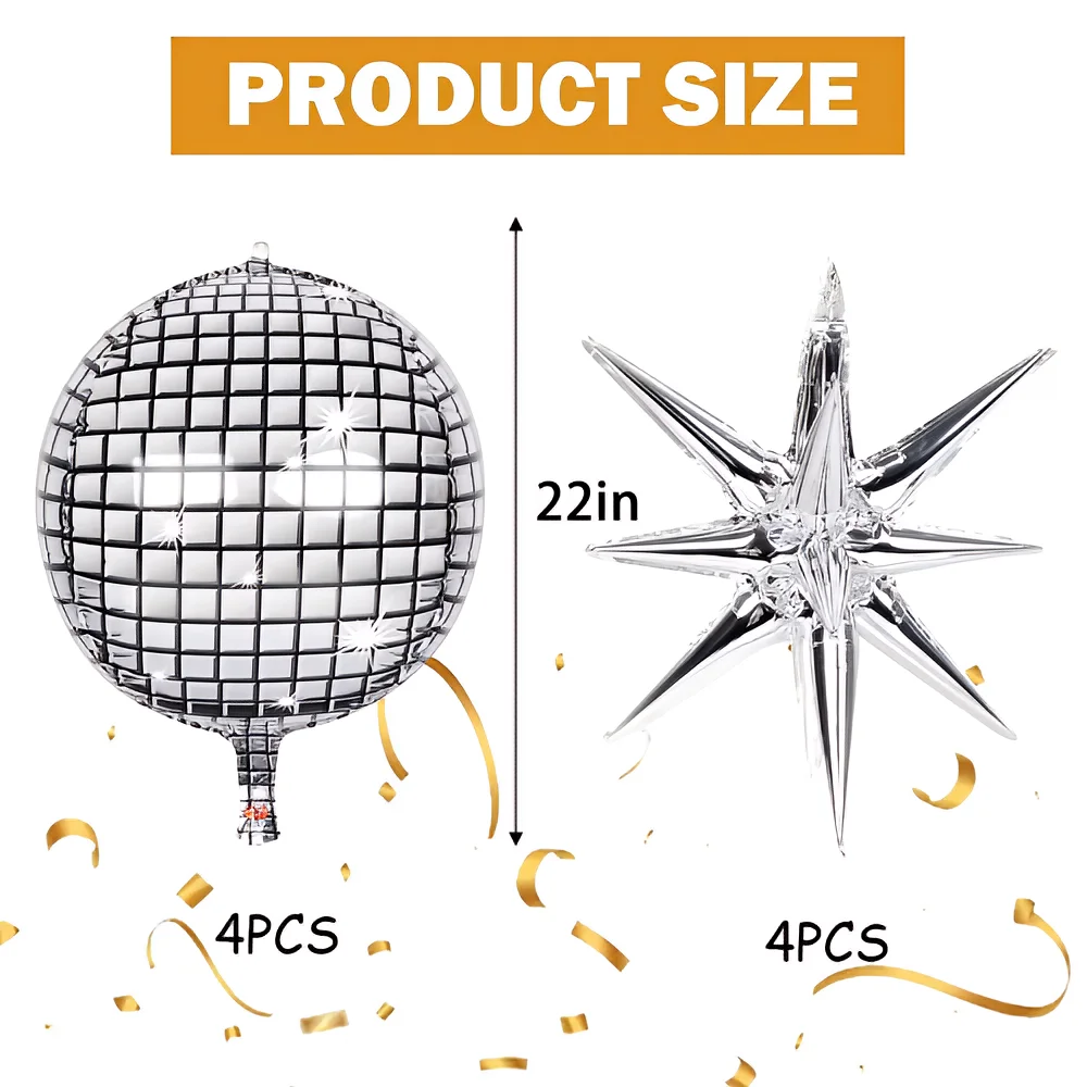 Set de 8 Globos de Fiesta con - Audio Music Notes reseña y precio