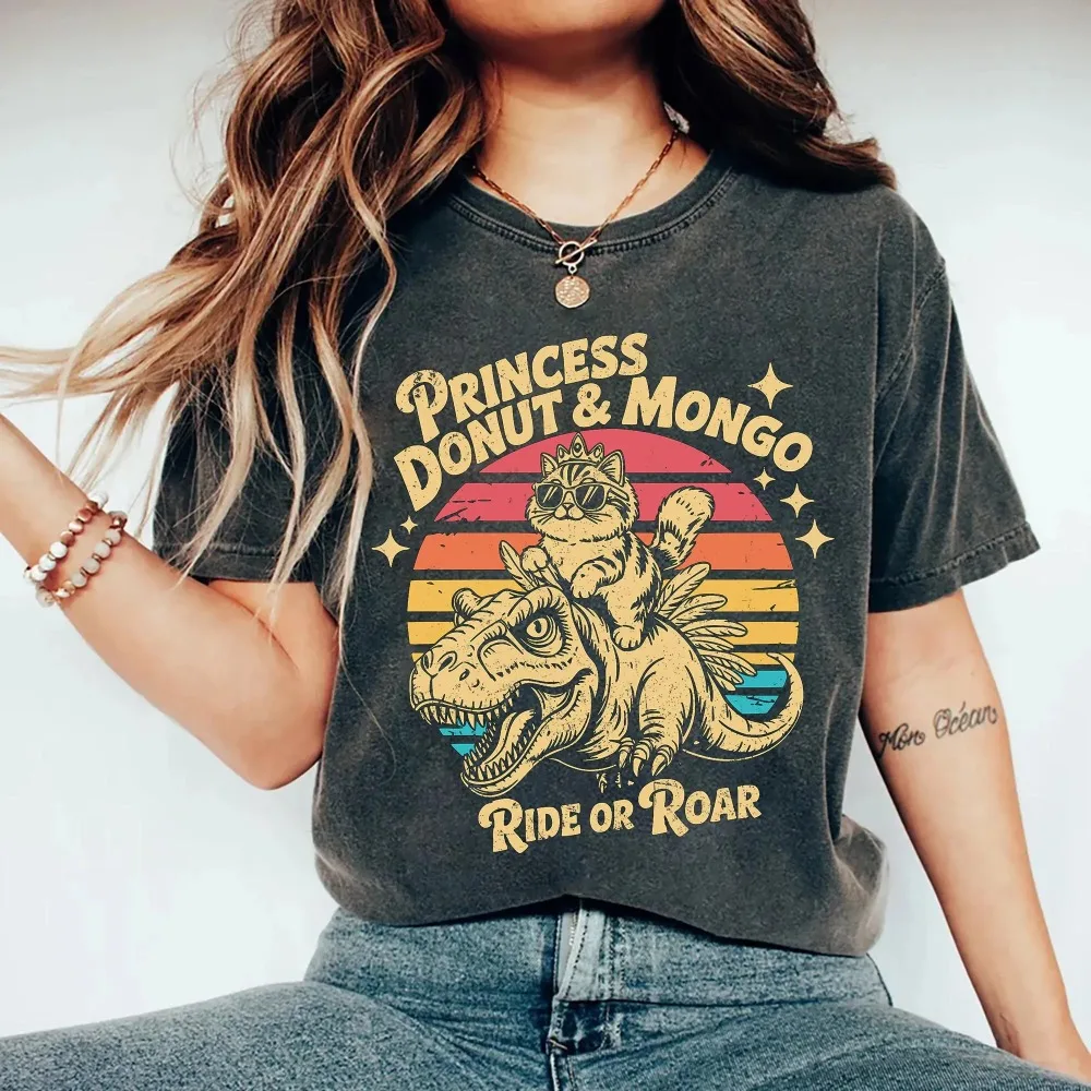 Princess Donut Mongo Shirt Dungeon Crawler Carl Shirt Fashion Tee Clothing Graphic Short Sleeve Shirt Men Women All-Season