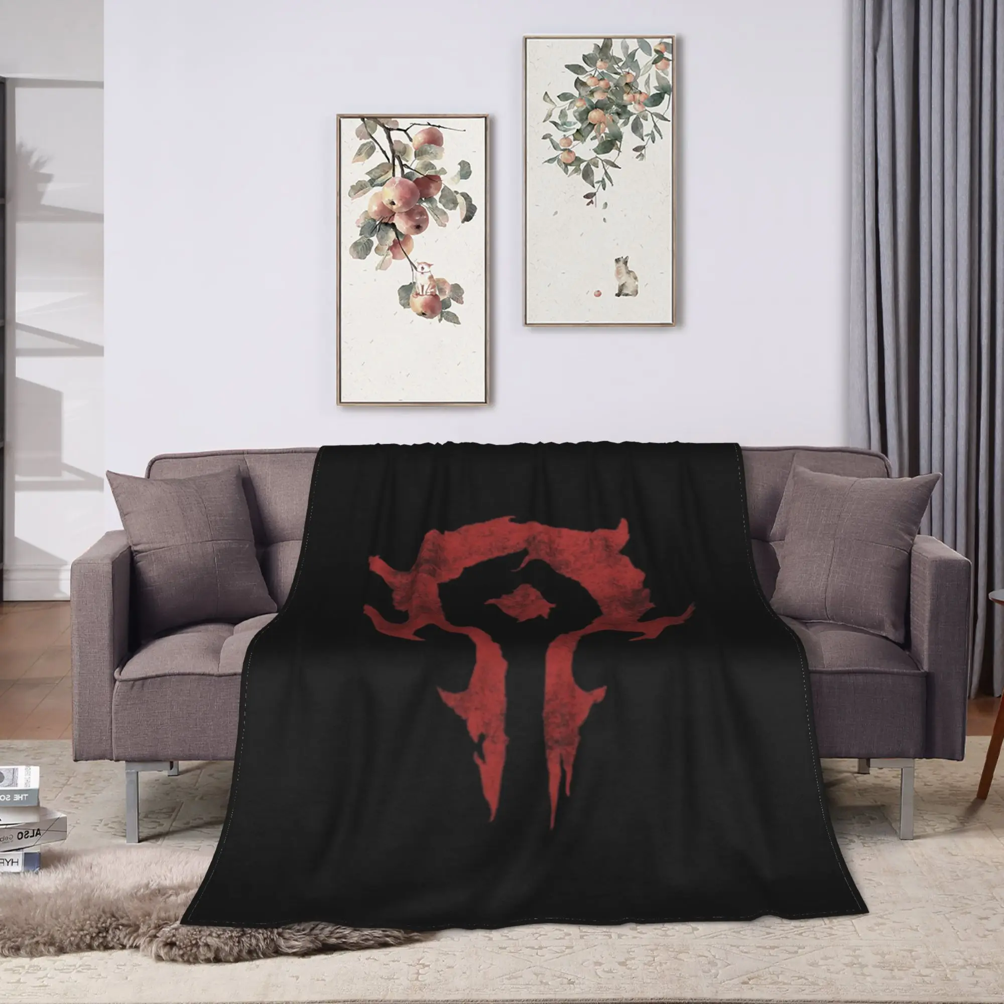 WOW World of Warcraft Blanket Quality Soft  Bedding Throws Winter Students Bedroom Novelty Bedspread