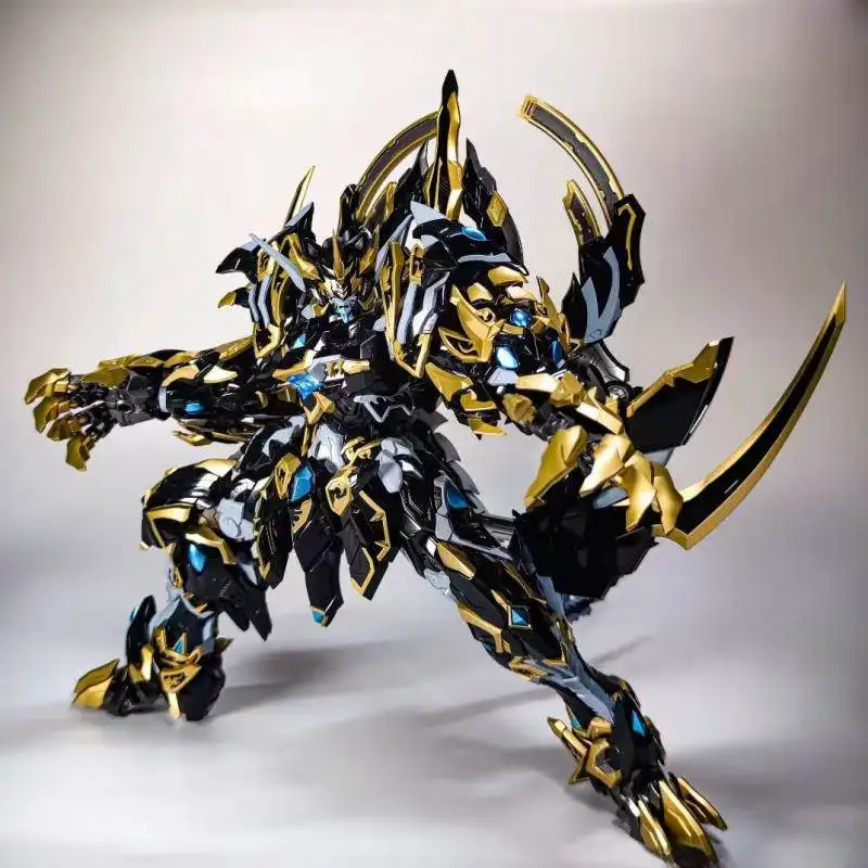 

Model Fans In-Stock Zen Of Collectible Cangdao Model Cd-02 Black Tiger Robot Toys Pvc Action Figure Toy Metal Build