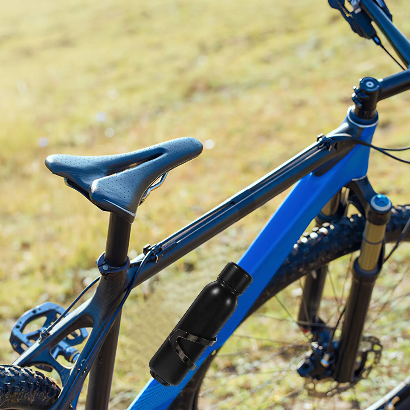 

Aluminum Alloy Water Bottle Holder For Mountain Road Durable Cage Compatible With Most Bottles Bike Accessories Rack Bottle Cage