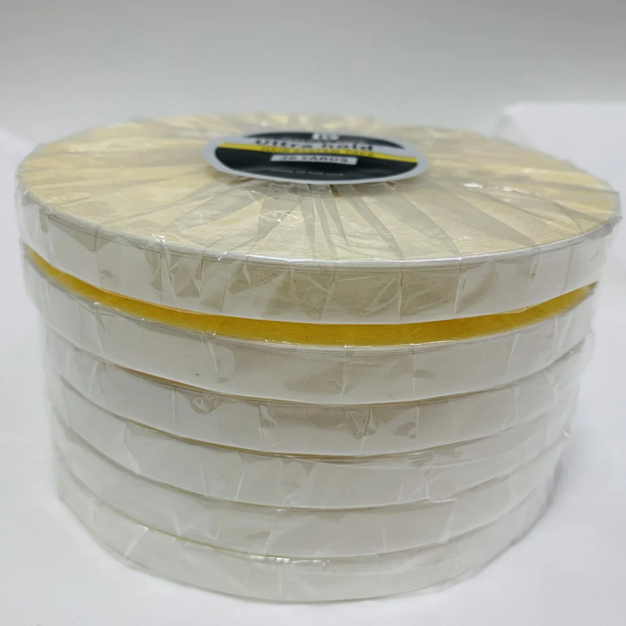 

36-Yard Strong Double-Sided Styling Headband Tape for Wig Extensions Firm Stable Adhesive Roll