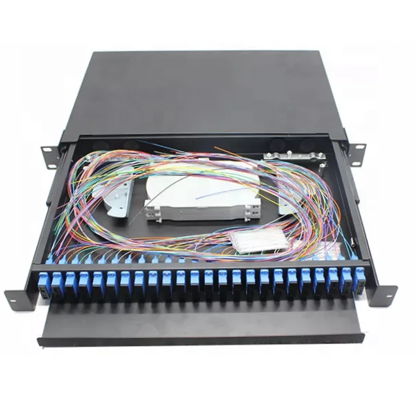 

High Quality Rack Mount Fiber Optic Patch Panel 1u Fiber Optic ODF