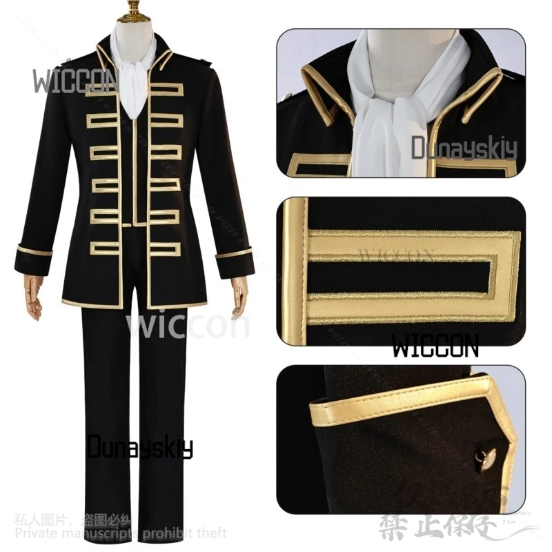 Shop1104345165 متجر Kintama play Okita Sogo Hijikata Toushirou tume DK معطف سترة السراويل هالوين عيد الميلاد Kawaii مخصص #3