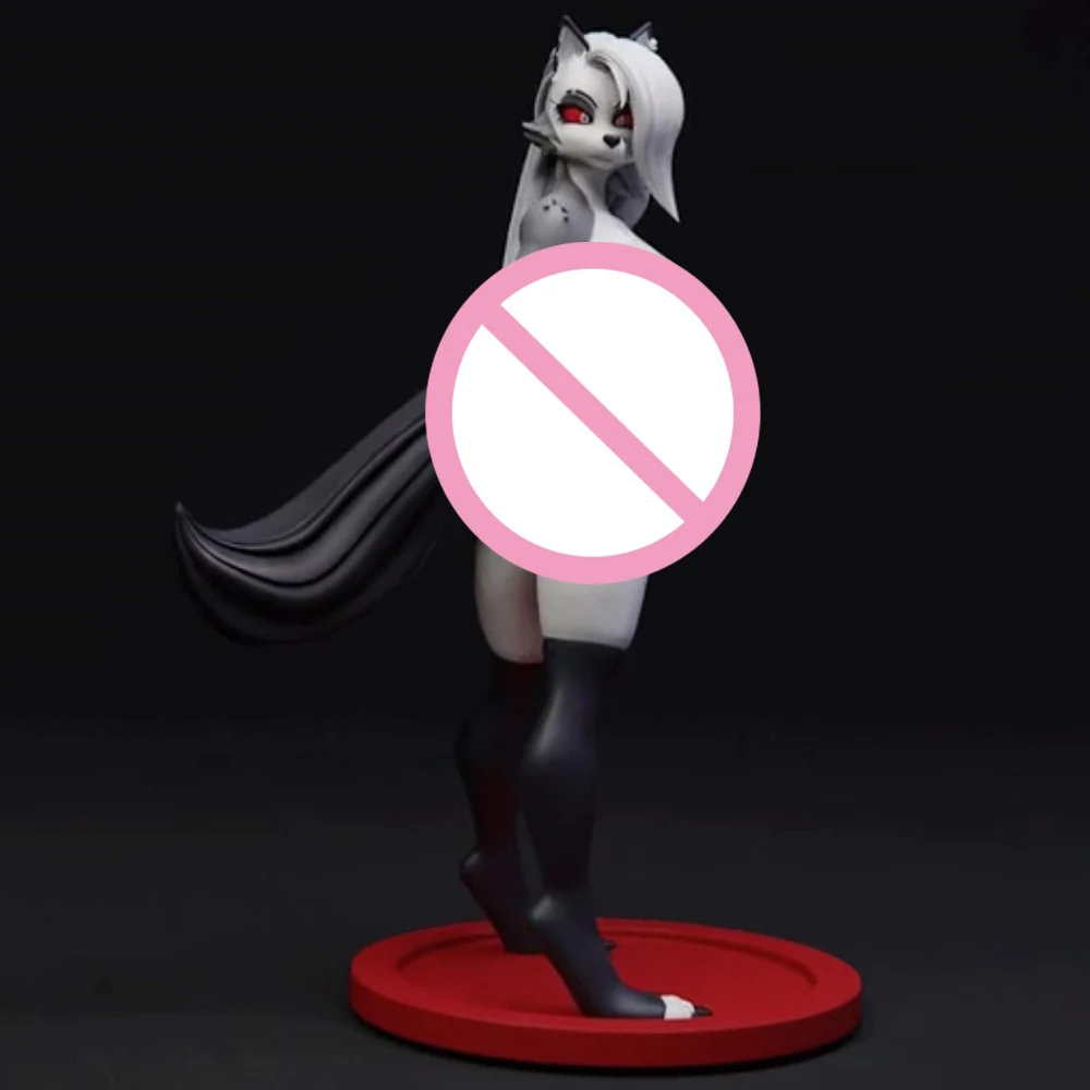 

1/24 NSFW Wolf Sexy Resin Figurine Toy Unpainted GK Doll Unassembled 3D Print Assembly Miniature Reduction Statue Toy