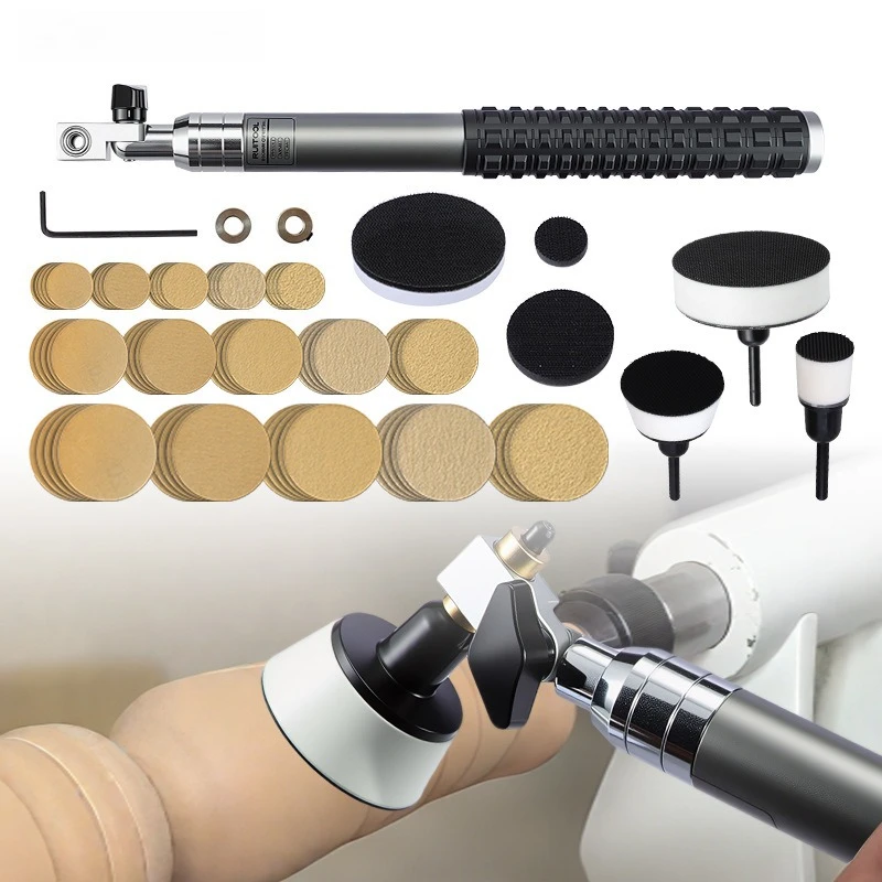 

Набор для полировки токарного станка из алюминиевого сплава, регулируемый ручной шлифовальный диск, портативная деревообрабатывающая наждачная бумага, абразивная полировальная шлифовальная машина