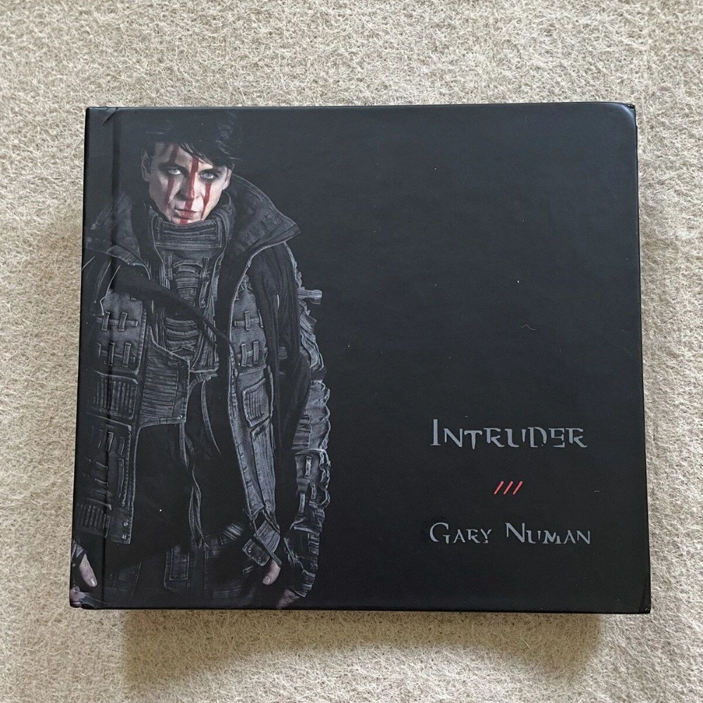 

Gary Numan Intruder Deluxe CD Album Climate Concept Heavy Synths Dark Atmosphere Bonus Tracks High Quality Disc for Fans