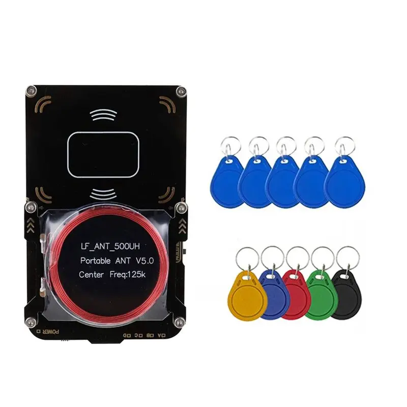 B67C Proxmark3 RFID Card Reader +5XUID/CUID Keychain IC/ID Key Writer RFID Duplicator 5.0 Smart Chip Copier Programmer