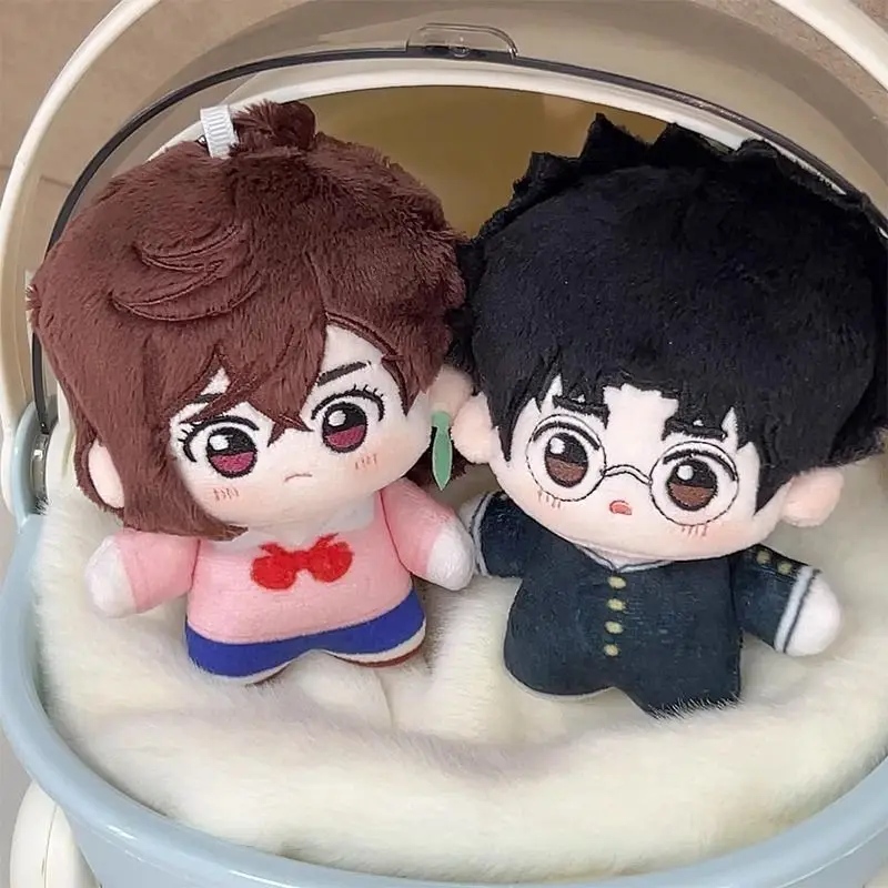 10 cm Anime DAN DA DAN Ayase Momo Takakura Ken Nette Pulsh Puppe Cartoon Tasche Anhänger Schlüsselbund Plüsch Puppe Anhänger spielzeug Geburtstag Geschenk