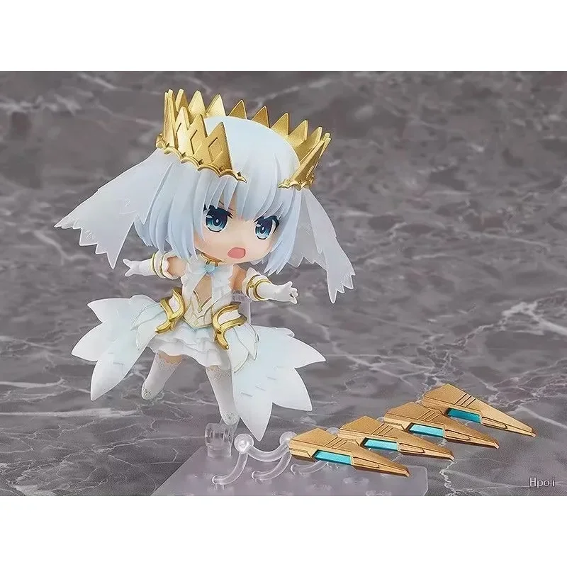 

New 10CM Anime Date A Live Tobiichi Origami Q-version clay face-changeable figure For Children's Gifts