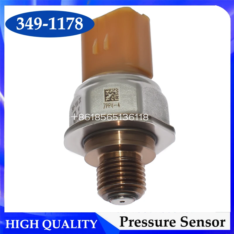 

New 7PP4-4 349-1178 Fuel Oil Pressure Sensor Switch for Caterpillar C18 988H 545D 555D 535D CB10 C4.4 7PP44 3491178