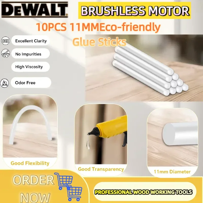 Dewalt Cordless Electric Handheld Hot Glue Gun Repair DIY Tool Hot Melt Welding Hot Air Gun Anti-scald Nozzle For Dewalt 20V
