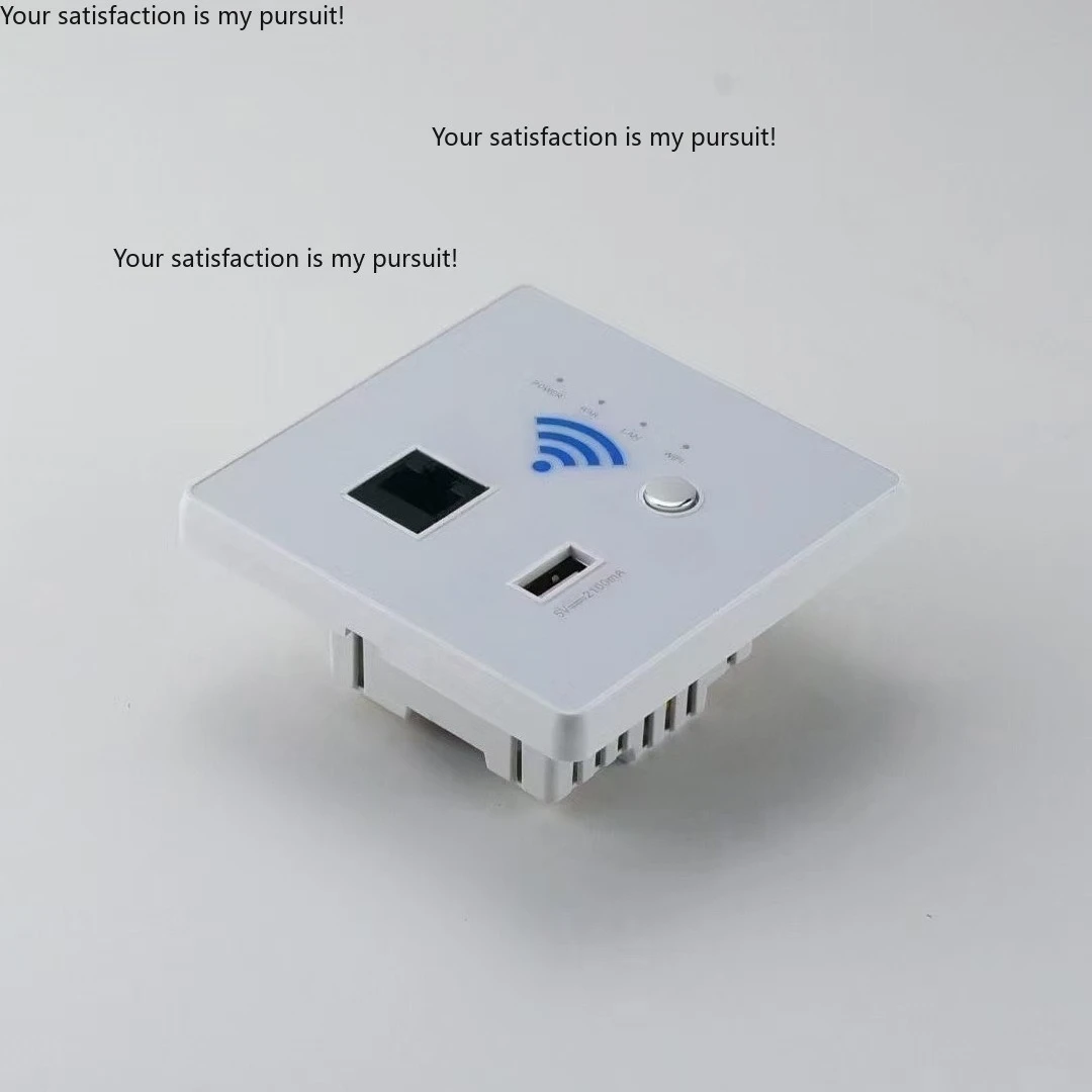 for 86-type WiFi wall router socket, smart wireless AP panel for home and hotel use