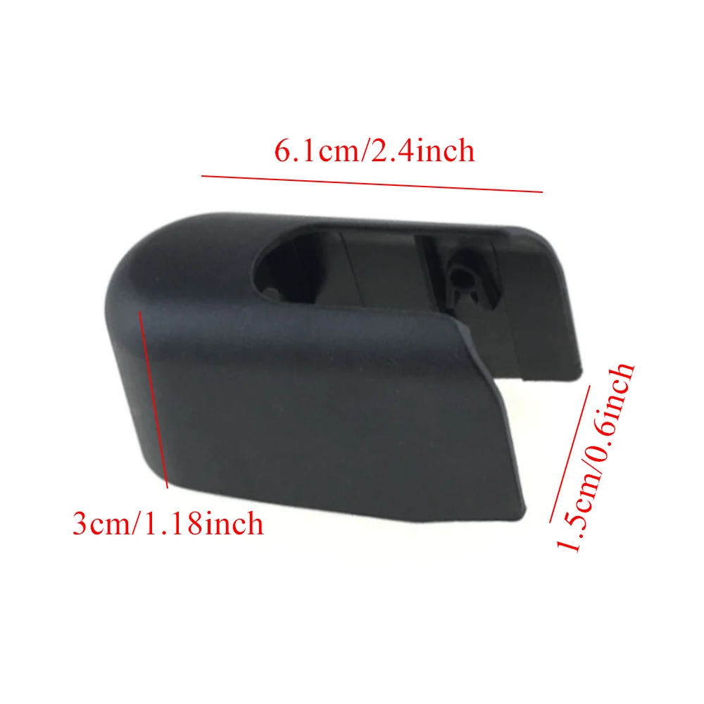 BP4M-67-395A Rear Windshield Wiper Arm Nut Cover Cap For Mazda 3 Hatchback 2003 2004 2005 2006 2007 2008 2009