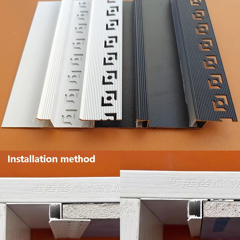 Recessed Ceiling LED Aluminum Profile PC Diffuse Channel Top Corner Backlight Linear Bar Strip Light Ceiling Mounted Wall Lamp