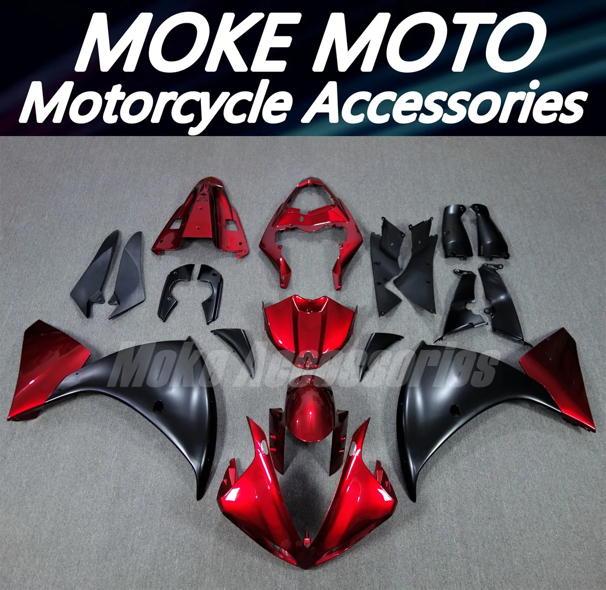 

Moke moto Motorcycle Fairings Kit Fit For Yzf-R1 2009 2010 2011 Bodywork Set High Quality ABS Injection New