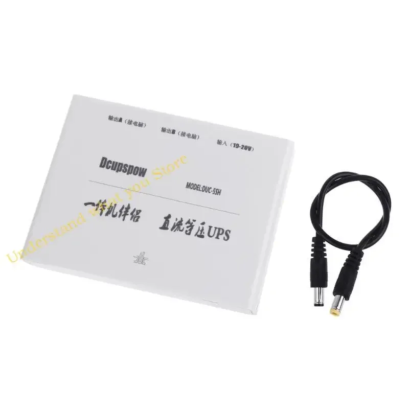 

J60A DIY 18650 аккумуляторный блок питания с кабелем питания размером от 5,5x2,5 мм до 5,5x2,1 мм 19 В 5,5x2,1 мм блок питания