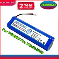 3600mAh Extended Battery Life Your Massage Gun,Fascia Gun JT-ESB06-05 Li-ion Battery For YUNMAI Pro Basic YMJM-551S